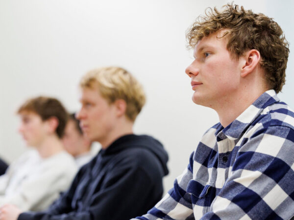 Students in class