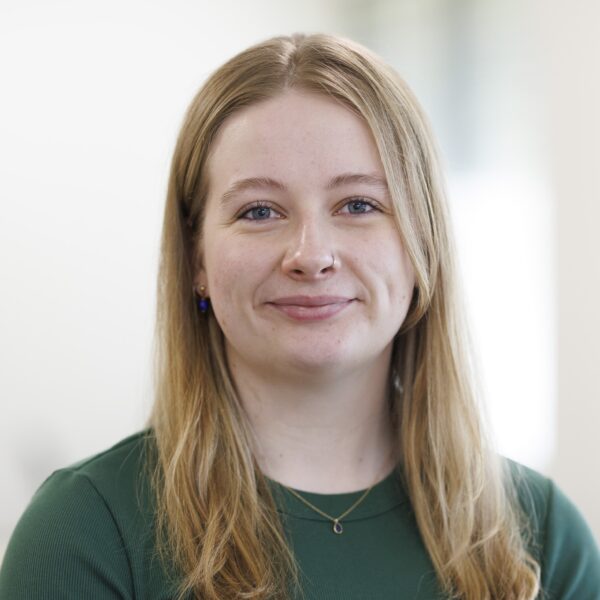 woman smiling