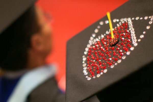 Graduation Cap with Edgewood Logo