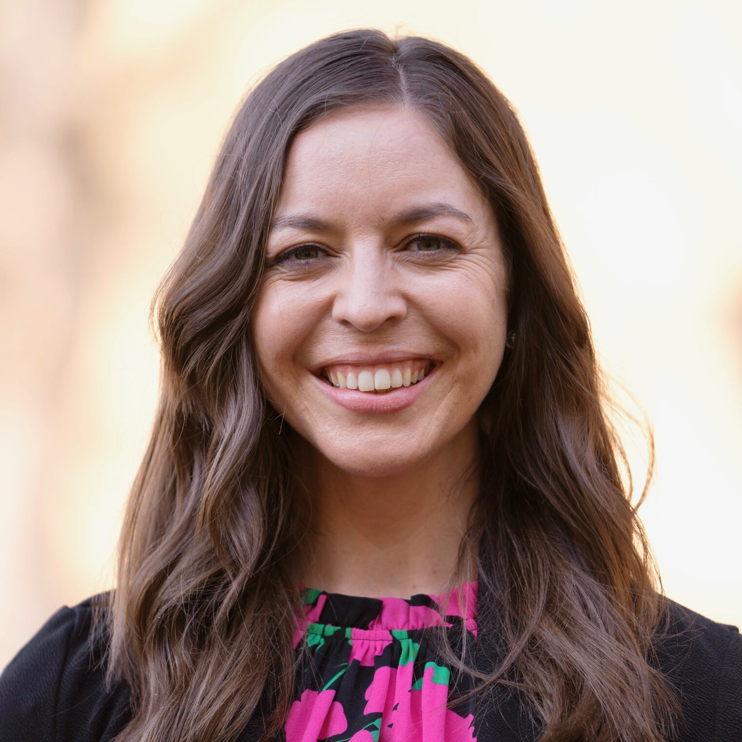woman smiling