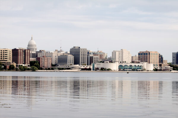 Madison View From Lake